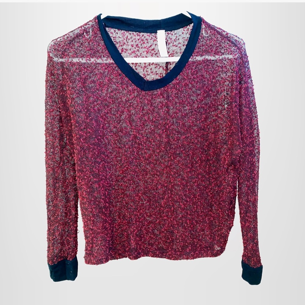 Cute pink floral blouse